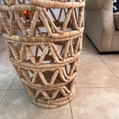 Large Woven Standing Basket