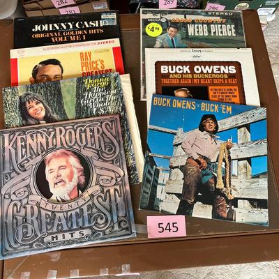 Vintage Country Music Records