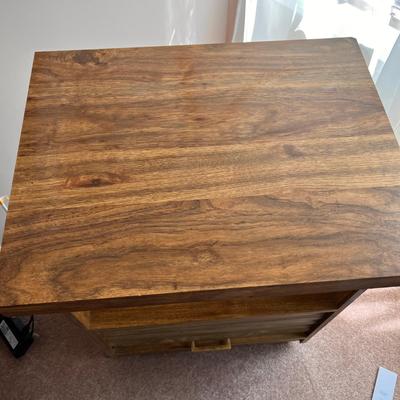 Shelf Storage Table on Wheels