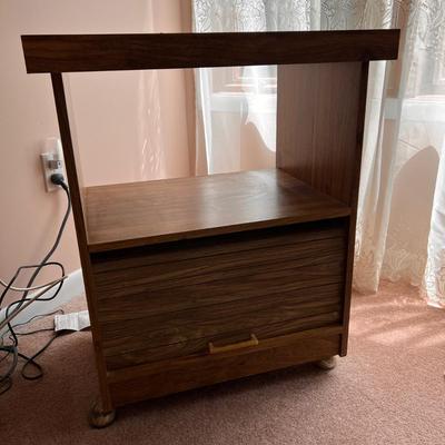 Shelf Storage Table on Wheels