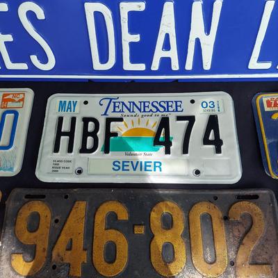 Vintage License Plates and More (OB4-BBL)