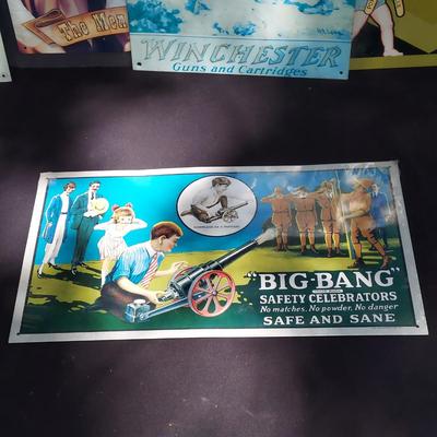 Collector Metal Lithographed Signs (OB4-BBL)
