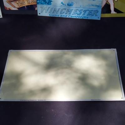 Collector Metal Lithographed Signs (OB4-BBL)