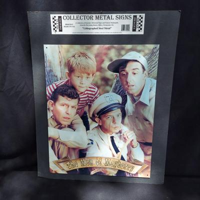 Collector Metal Lithographed Signs (OB4-BBL)