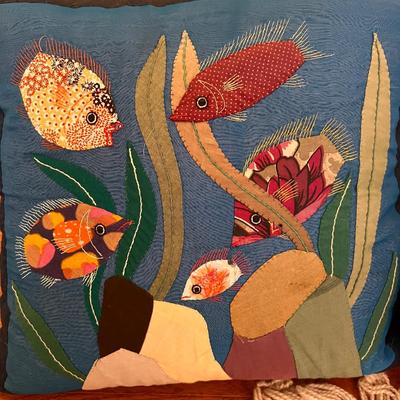 Vintage Pillow Rug Lot - Egyptian, Greek, Turkish