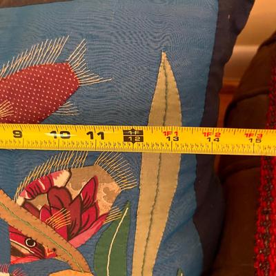 Vintage Pillow Rug Lot - Egyptian, Greek, Turkish
