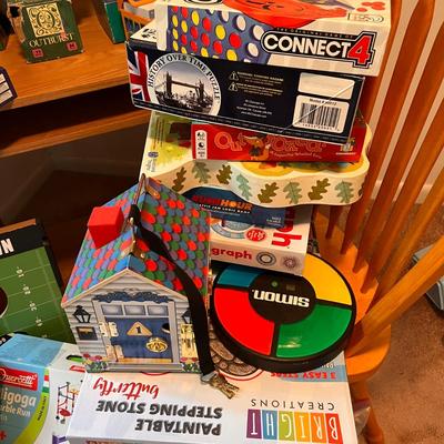 Large Lot Boardgames, Puzzles, Toys