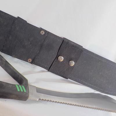 SGT. 111 Tactical survival knife, Lenght of blade approx. 12in Handle 4.5/ est. $25 to$50.
