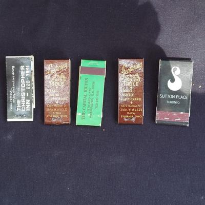 Vintage Souvenir Matchbooks (OB4-BBL)