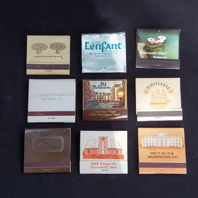 Vintage Souvenir Matchbooks (OB4-BBL)