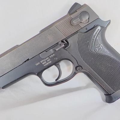 Smith and Wesson model 457/ 45 cal./ YES MASS. COMPLIANT / est. $200 to $500.