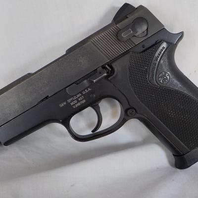 Smith and Wesson model 457/ 45 cal./ YES MASS. COMPLIANT / est. $200 to $500.