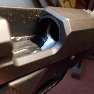 Smith and Wesson model 457/ 45 cal./ YES MASS. COMPLIANT / est. $200 to $500.