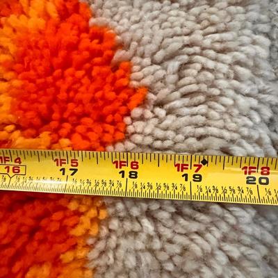Vintage Latch Hook Shag Wall Hanging