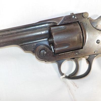 US. Arms flip top, double action revolver 32 cal. est. $125 to $ 190.