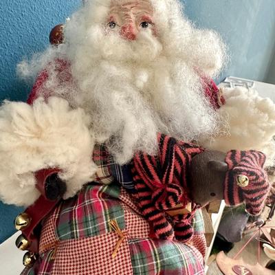 Phyllis K. Limited Edition Sleigh Santa from Wabasha Mercantile