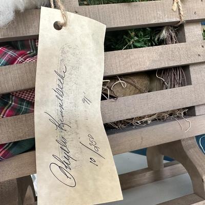 Phyllis K. Limited Edition Sleigh Santa from Wabasha Mercantile