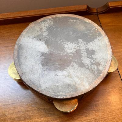 Vintage Egyptian Tambourine