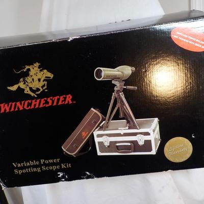 Winchester Variable Power Spotting Scope Kit Complete../ est. $50 to $120