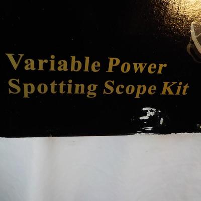 Winchester Variable Power Spotting Scope Kit Complete../ est. $50 to $120