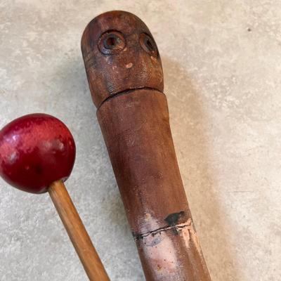Vintage Intricate Wood Cane Walking Stick Lot