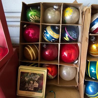 Vintage Christmas Ornaments,  Decor + More  (OB1-JS)