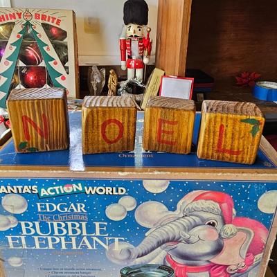 Vintage Christmas Ornaments,  Decor + More  (OB1-JS)