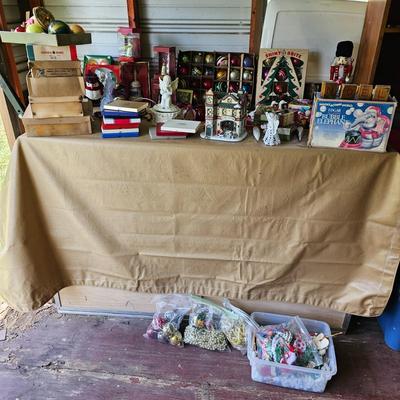 Vintage Christmas Ornaments,  Decor + More  (OB1-JS)