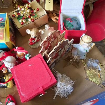 Vintage Christmas Ornaments,  Decor + More  (OB1-JS)
