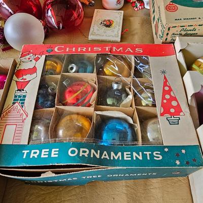 Vintage Christmas Ornaments,  Decor + More  (OB1-JS)
