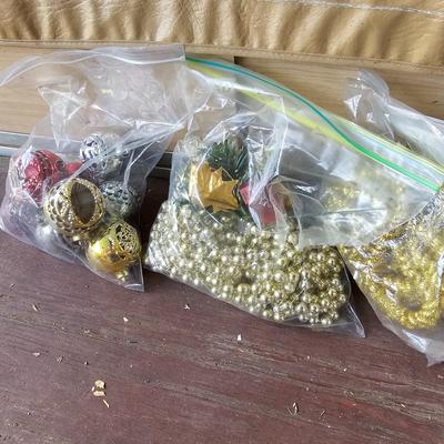 Vintage Christmas Ornaments,  Decor + More  (OB1-JS)