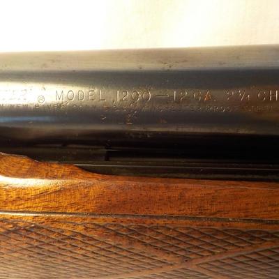 Winchester Model 1200 pump Shot gun. 12 gauge./est. $225 to $475.