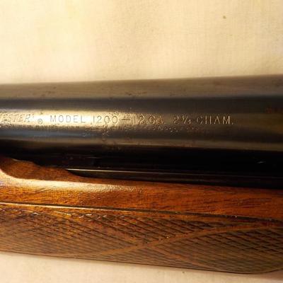 Winchester Model 1200 pump Shot gun. 12 gauge./est. $225 to $475.