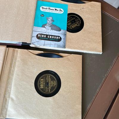 Bing Crosby Western Albums 78s