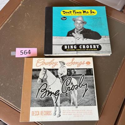 Bing Crosby Western Albums 78s