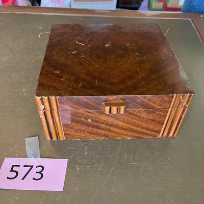 Wood Jewelry Treaures box