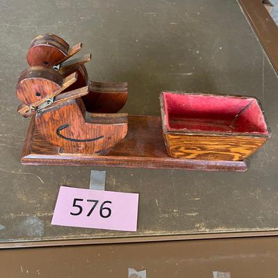Duck with Wagon