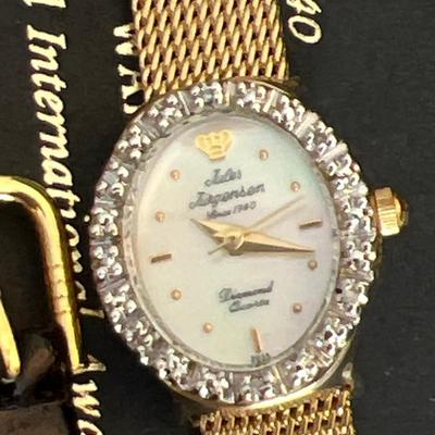 NIB Authentic Jules Jurgensen Watch & Jewelry Lot