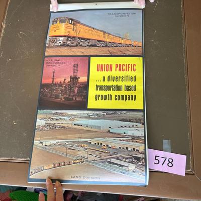 Union Pacific 1970 Calendar