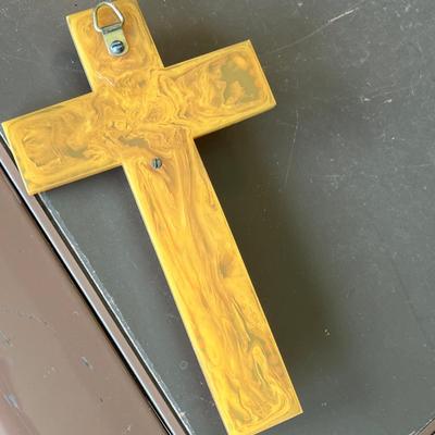WOW!  Bakelite Crucifix