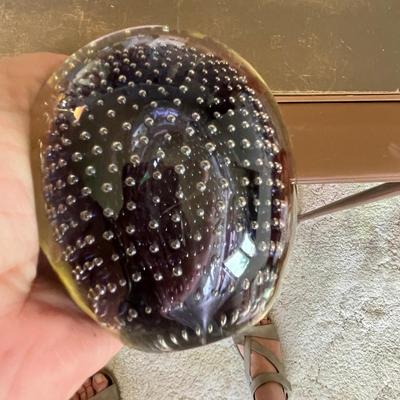 Controlled Bubble Paperweight