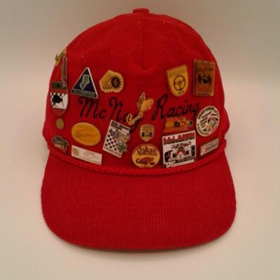 Red Cordurory McNair Racing Cap