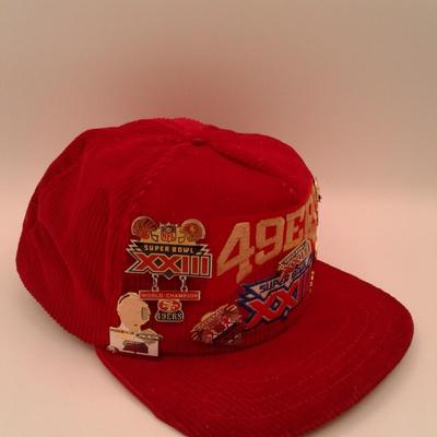 49ers Cap   Super Bowl XXIII