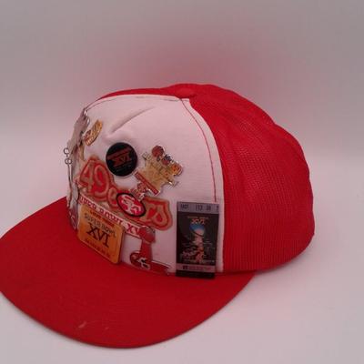 49ers Hat  Super Bowl XVI