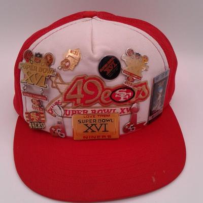 49ers Hat  Super Bowl XVI