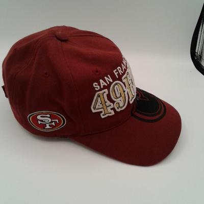 Burgundy 49ers Hat