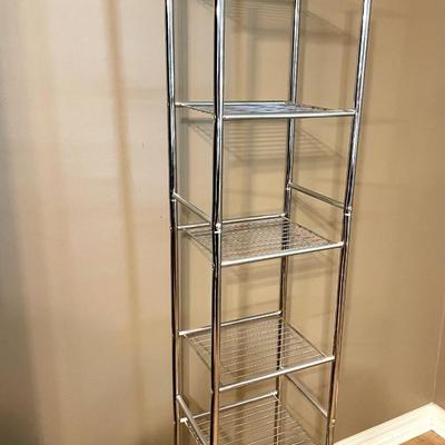 6 Shelf Wire Metal Rack