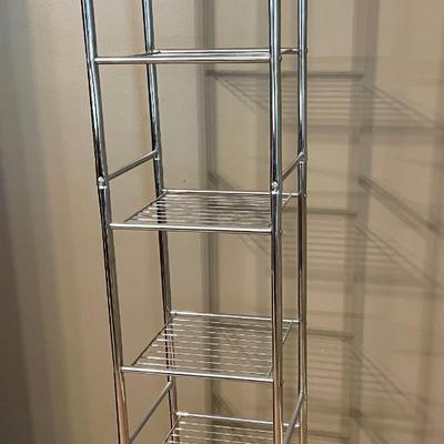 6 Shelf Wire Metal Rack