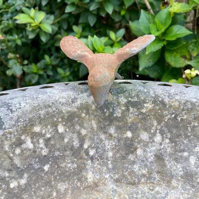 Metal Bird Bath