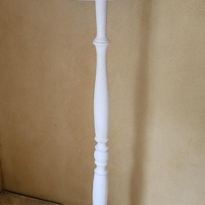 White Wood Floor Lamp